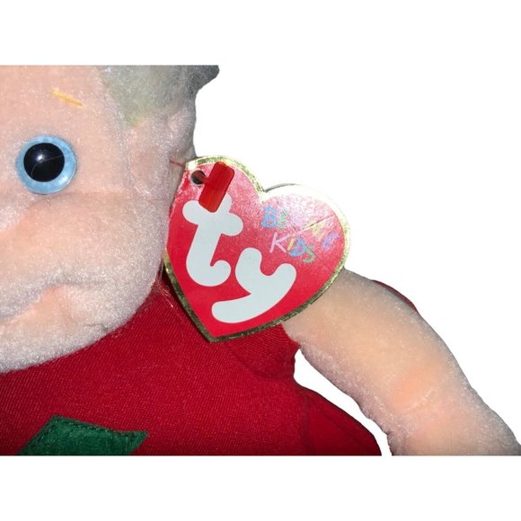 TY “Noelle” Beanie Kids Plush Toy Girl Christmas Tree w/ TAG - Picture 3 of 10